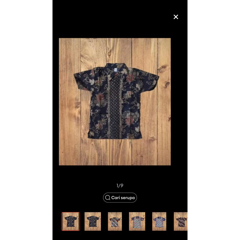 (COD) Kemeja Batik Anak Lengan Pendek / kemeja batik anak laki laki terbaru / batik kemeja anak ukur