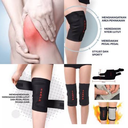Deker Lutut Alat Terapi Lutut Magnetik Terapi Sendi Pemanas Nyeri Lutut Dengkul Kaki