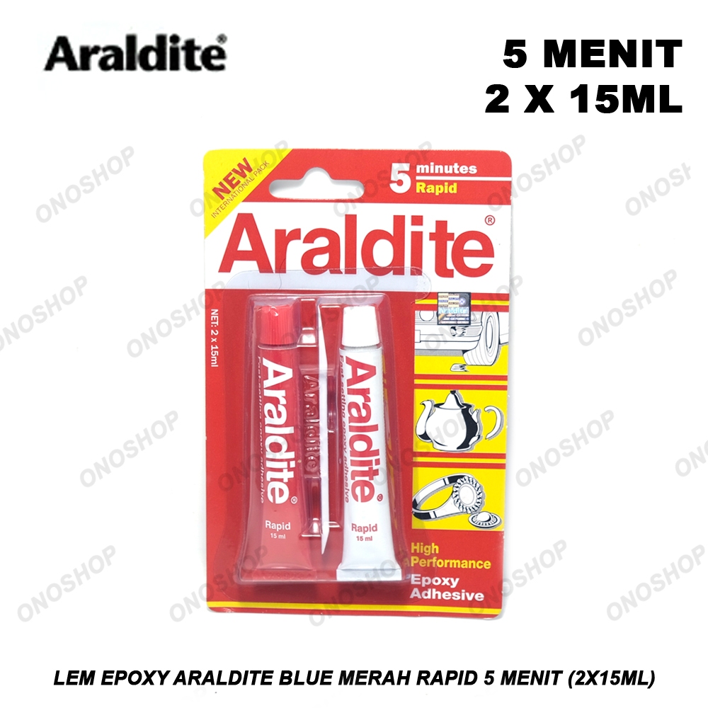 

Lem Epoxy Araldite 5 Menit (15 ml)