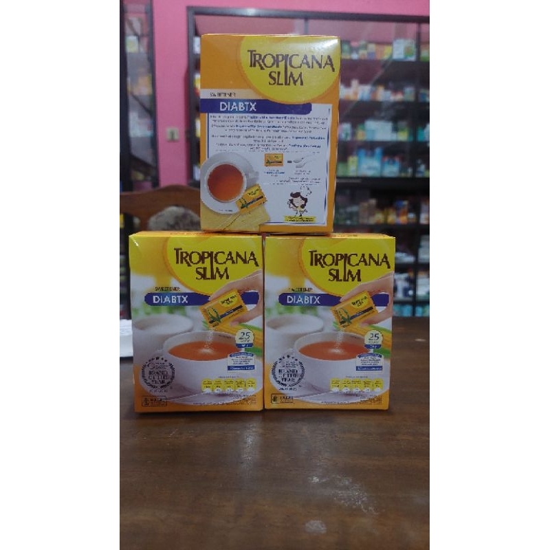 

Gula tropikana slim diabetik isi 25 sacset