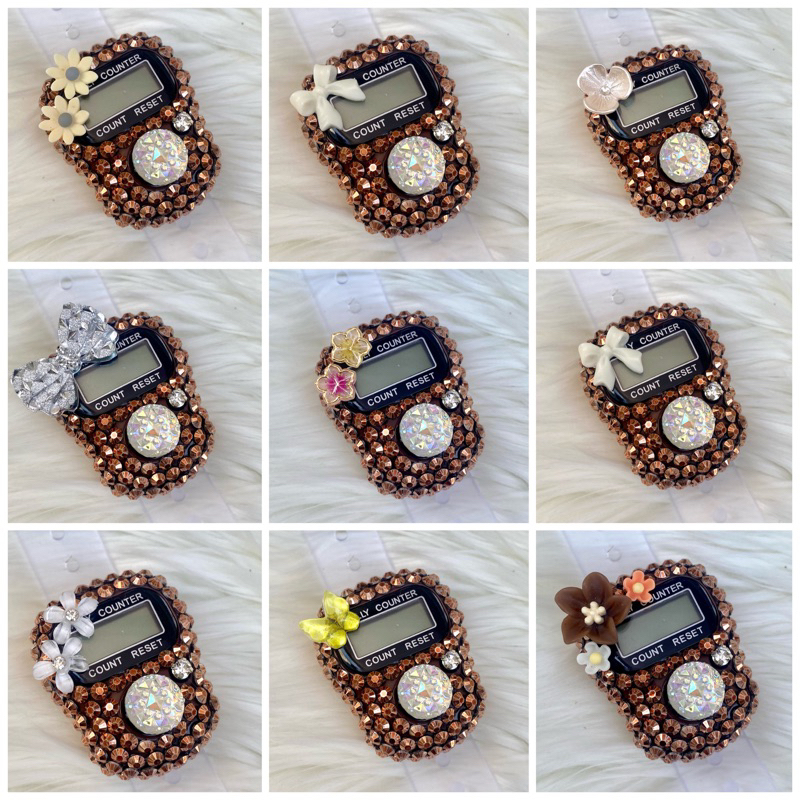 TASBIH DIGITAL NON LED [ COKLAT SERIES ]