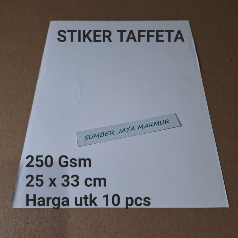 

Stiker Taffeta / Tafeta