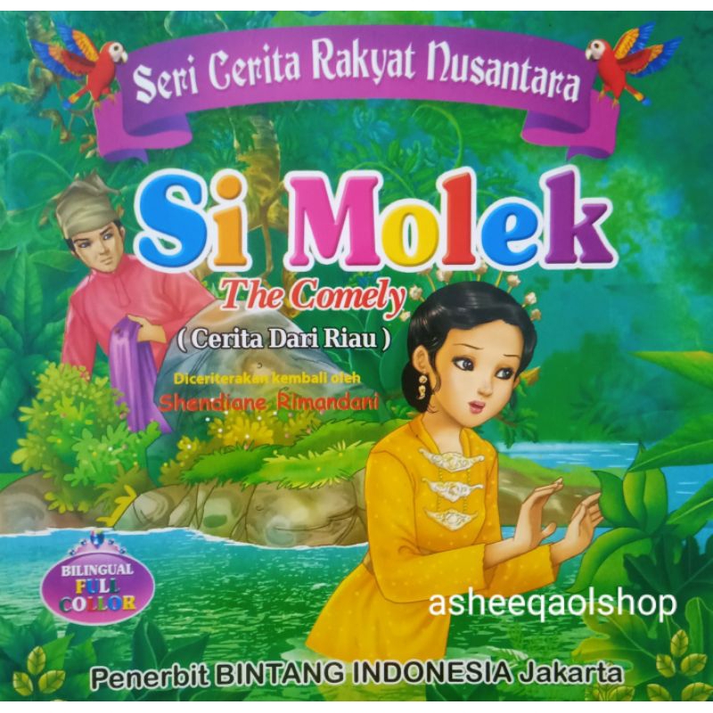 Buku Dongeng Cerita Rakyat Riau Si Molek