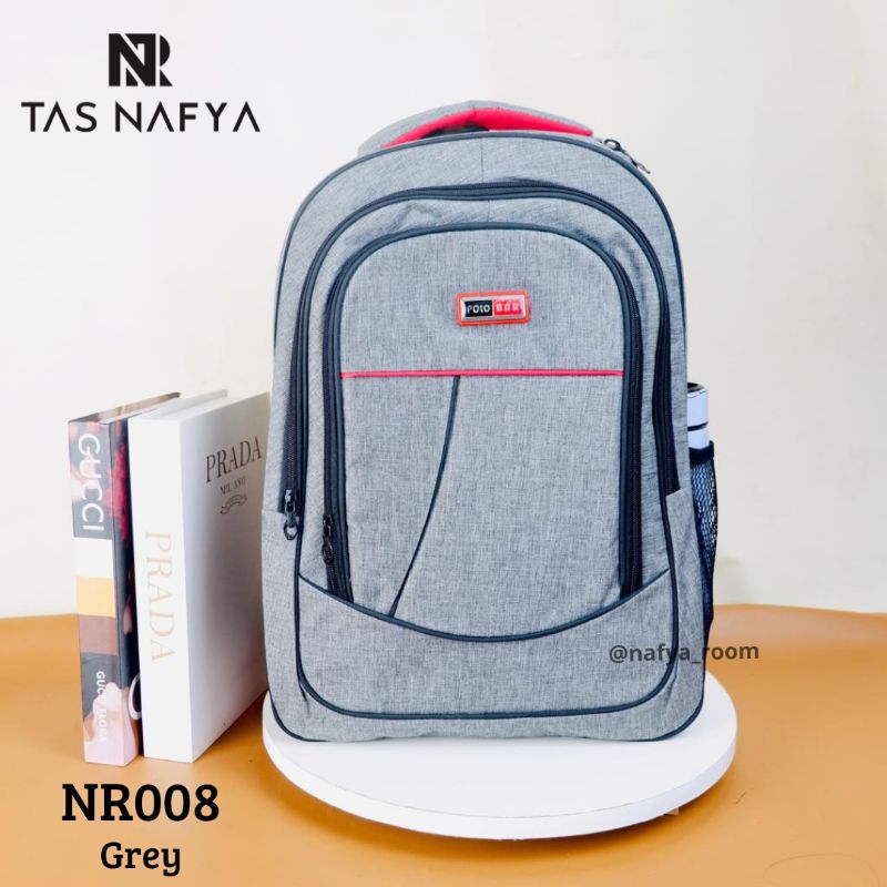 Tas Ransel Seminar Diklat / Tas Kantor / Tas Pelatihan / NR008 Grey / Souvenir Seminar / Seminar Kit