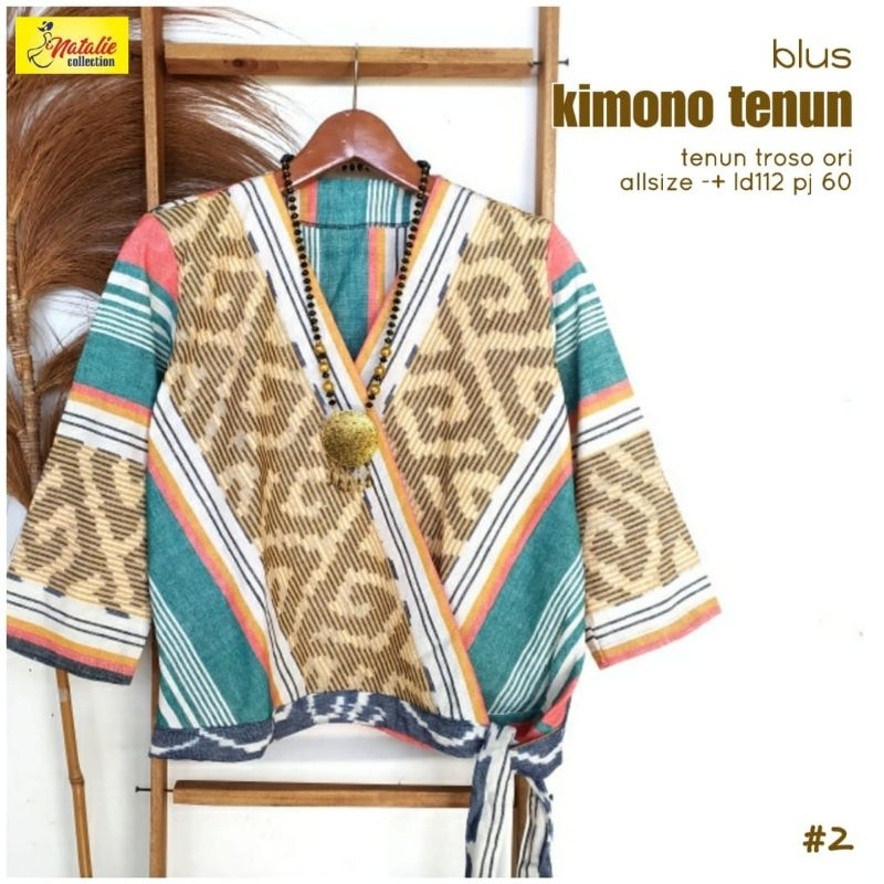 blus wanita/fashion wanita/blus tenun