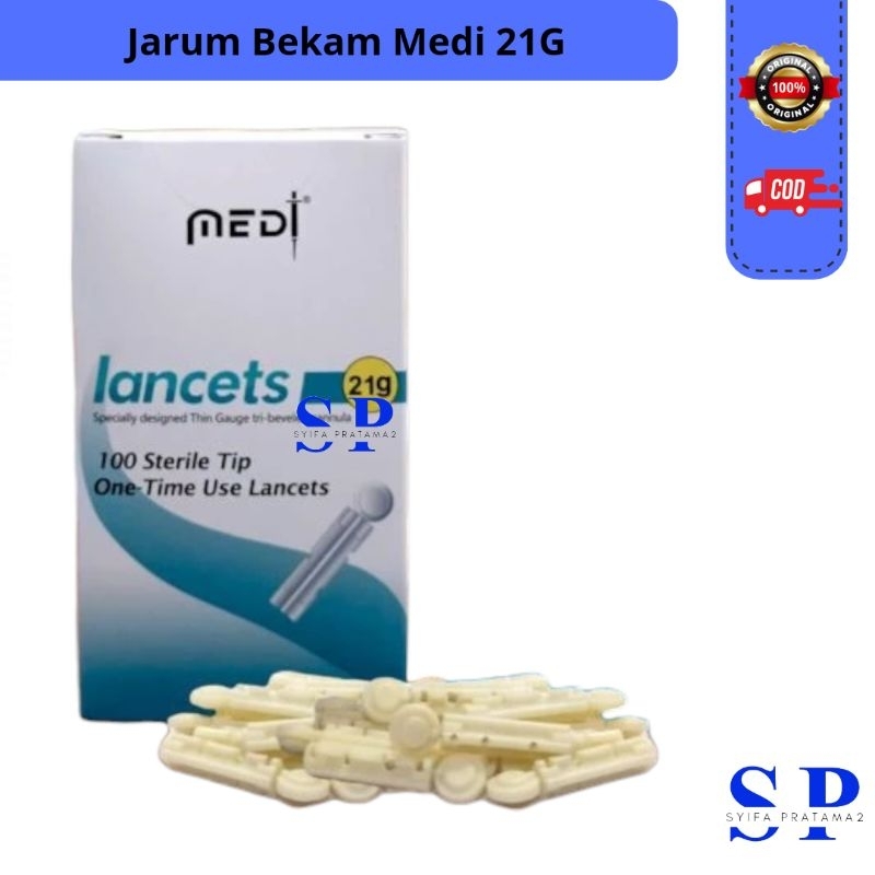 Jarum Bekam Medi 21G | Jarum Bekam 21g | Jarum Bekam | Lancet Bekam | Lanset Bekam | Lancet 21g
