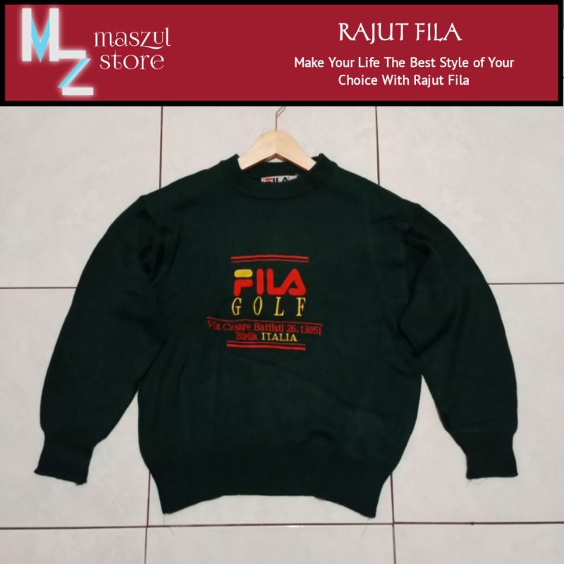 Sweater Rajut Fila Golf Original