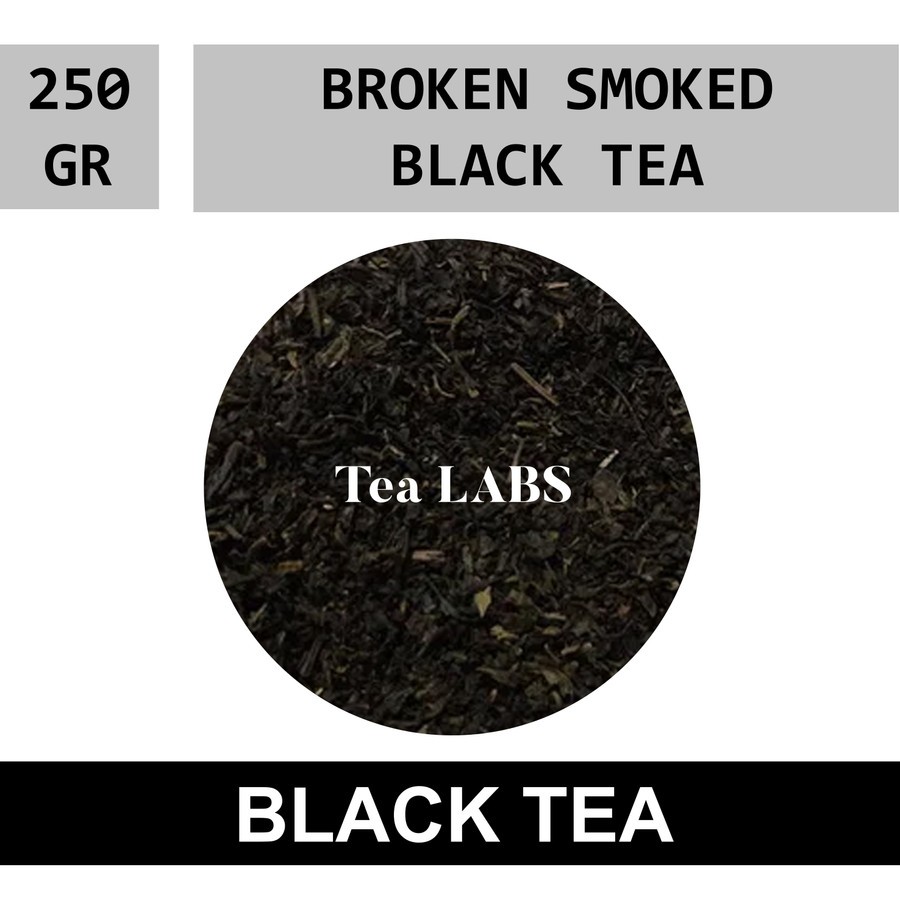 

Broken Smoked Black Tea / Teh Hitam Panggang 250 GRAM