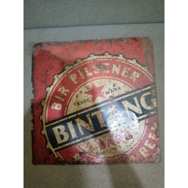 IKLAN LAWAS/ENAMEL LAWAS/ENAMEL KUNO/IKLAN SENG KUNO/IKLAN BEER