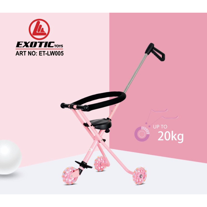 Makassar  Stroller Exotic Lw 101 Magic Stroller / Trike / Kereta Duduk Anak Bayi