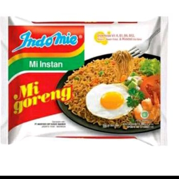 

Indomie goreng ECER 85 gram