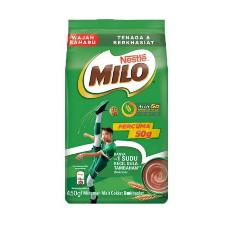 

MILO Activ-Go Bubuk Coklat Import (450g)
