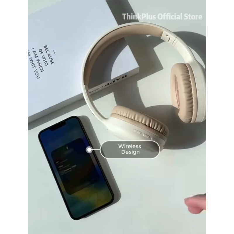 Lenovo TH10 Headphone Bluetooth Wireless 5.0