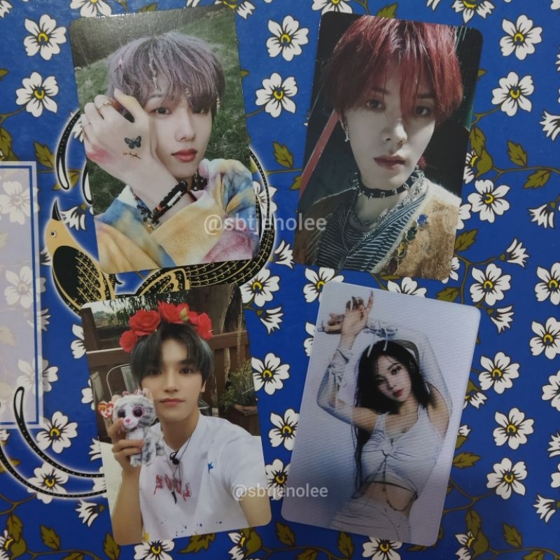 PC JISUNG FUTURE YUTA UNIVERSE JEWEL TAEYONG DICON KARINA LENTI HALLU PHOTOCARD LENTICULLAR OFFICIAL