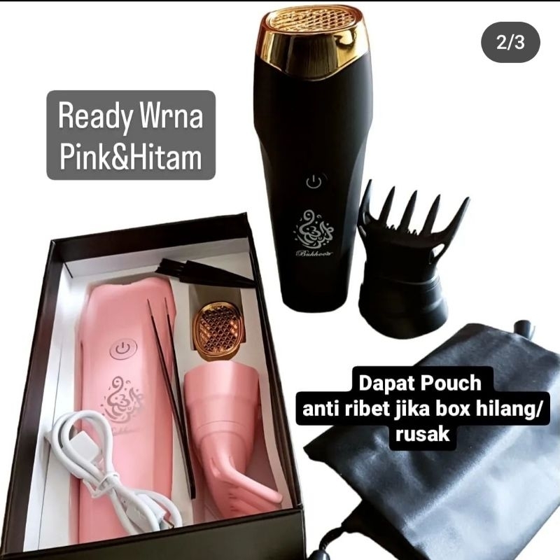 Mabkhara USB portable ada sisir