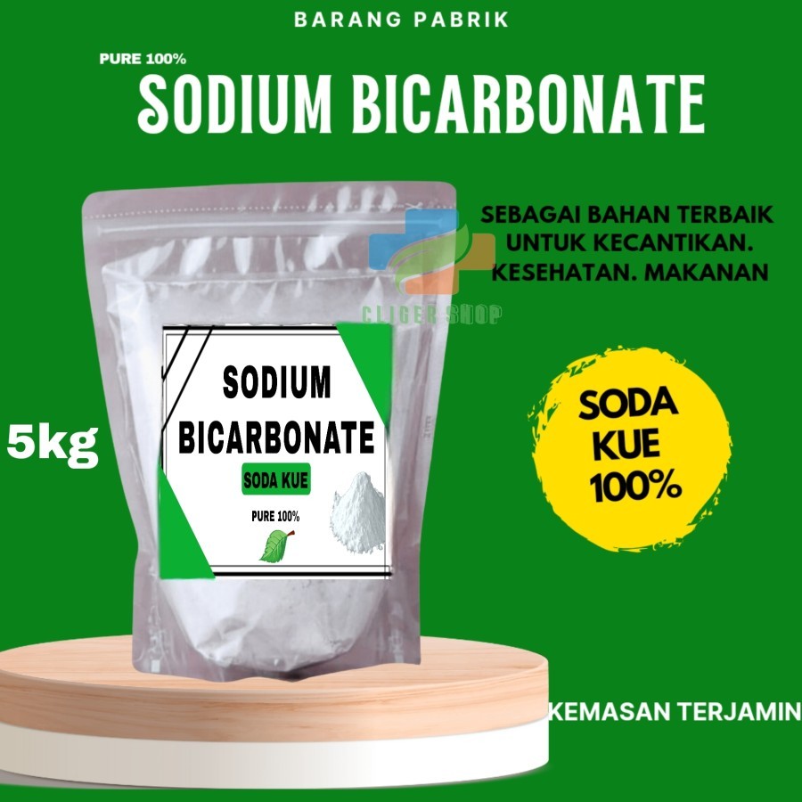 

SODIUM BICARBONATE PURE 5KG / SODA KUE / BAKING SODA ( FOOD GRADE )