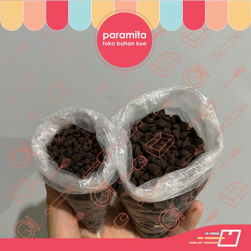 

Colatta Choco Chip Besar / Kecil Repack 500 gr