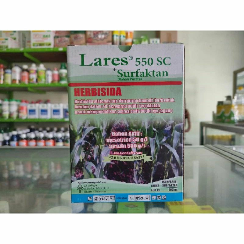 HERBISIDA LARES 500ML BASMI RUMPUT PADA TANAMAN JAGUNG