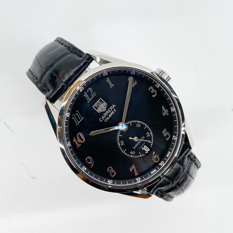 TAG Heuer Carrera Heritage Sub Second Black Dial