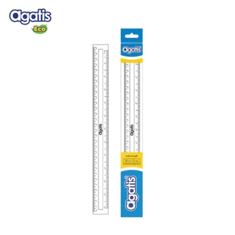 

penggaris 30cm Agatis (12pcs)