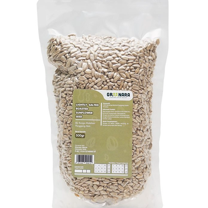 

DDYY7906 Free Ongkir Lightly Salted Roasted Sunflower Seed 500gr / Kuaci Kupas