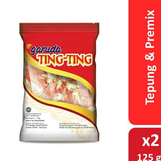 

ZGGY7892 [PROMO SALE!!!] Ting-Ting Garuda 125gr x2