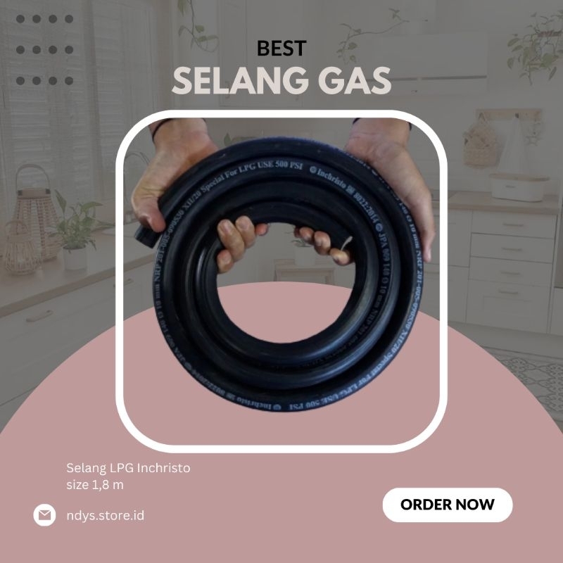 SELANG HITAM POLOS INCHRISTO 3 LAPIS