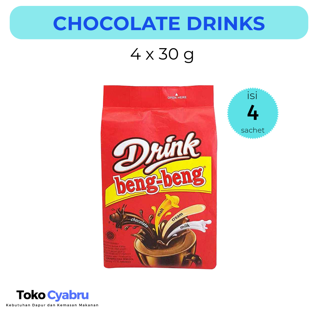 

Minuman Serbuk Beng-Beng Chocolate 4 x 30 g