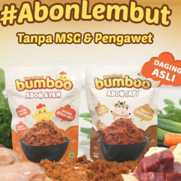 

JWKX7151 ✔✔SALE✔✔ BUMBOO Abon Asli - Abon Tekstur Lembut MPASI Si Kecil - Sumber Protein - Tanpa MSG - Tanpa Pengawet