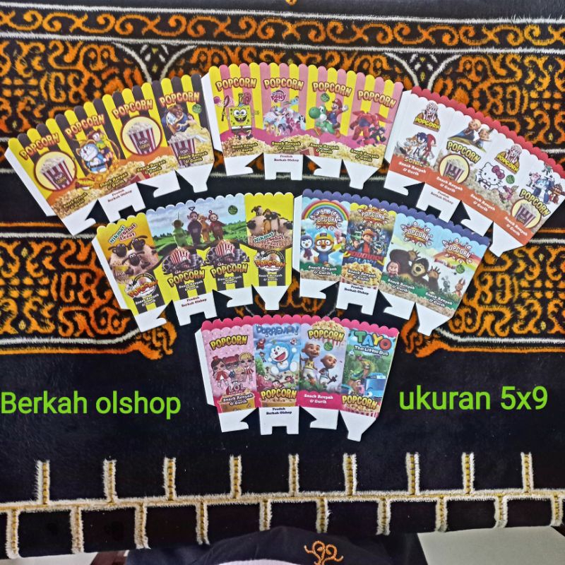 

KEMASAN POP CRON,BUNGKUS POP CRON ,UKURAN 5X9CM,ISI 100 LEMBAR