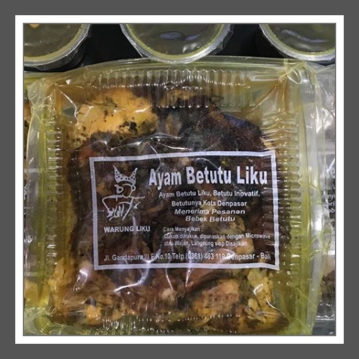 

Ayam / Bebek Betutu Liku Frozen Vacuum Khas Bali