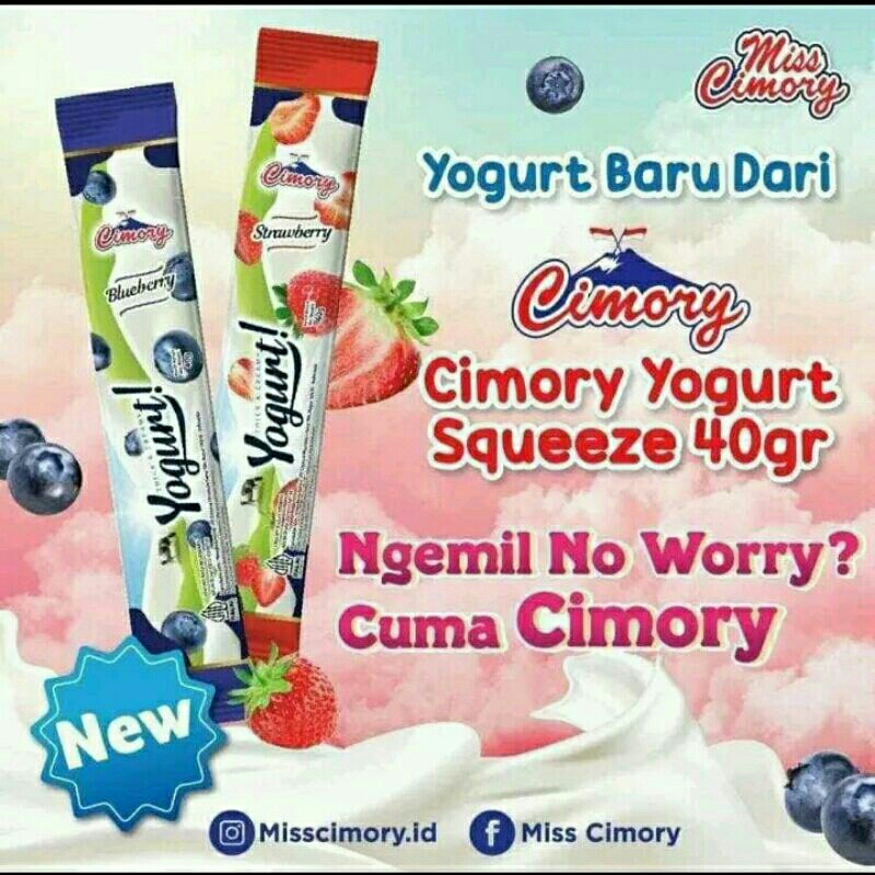 

Cimory Yogurt Stick 40g isi 8pcs