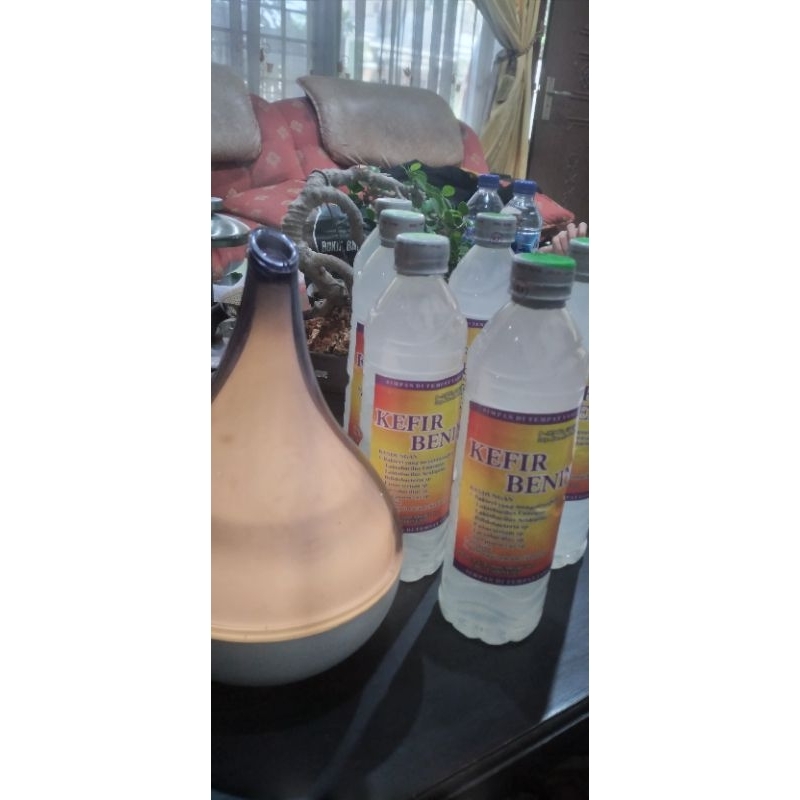Evergreeeen Kefir Bening Susu Non Fat Herbal Kencing Manis, Jantung, Kolesterol, Darah Tinggi, Dll