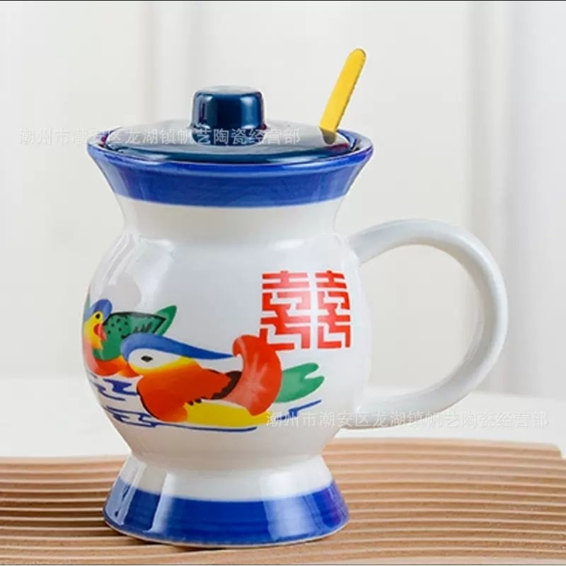 Set Cangkir Lucu Gelas Pispot Unik