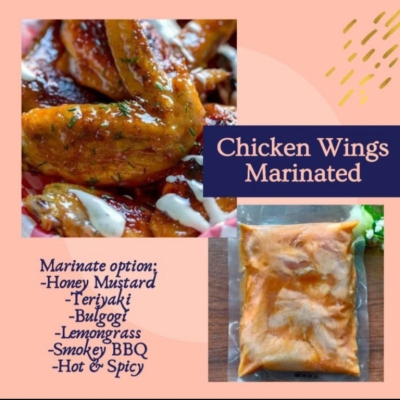 

Marinated Chicken Wings