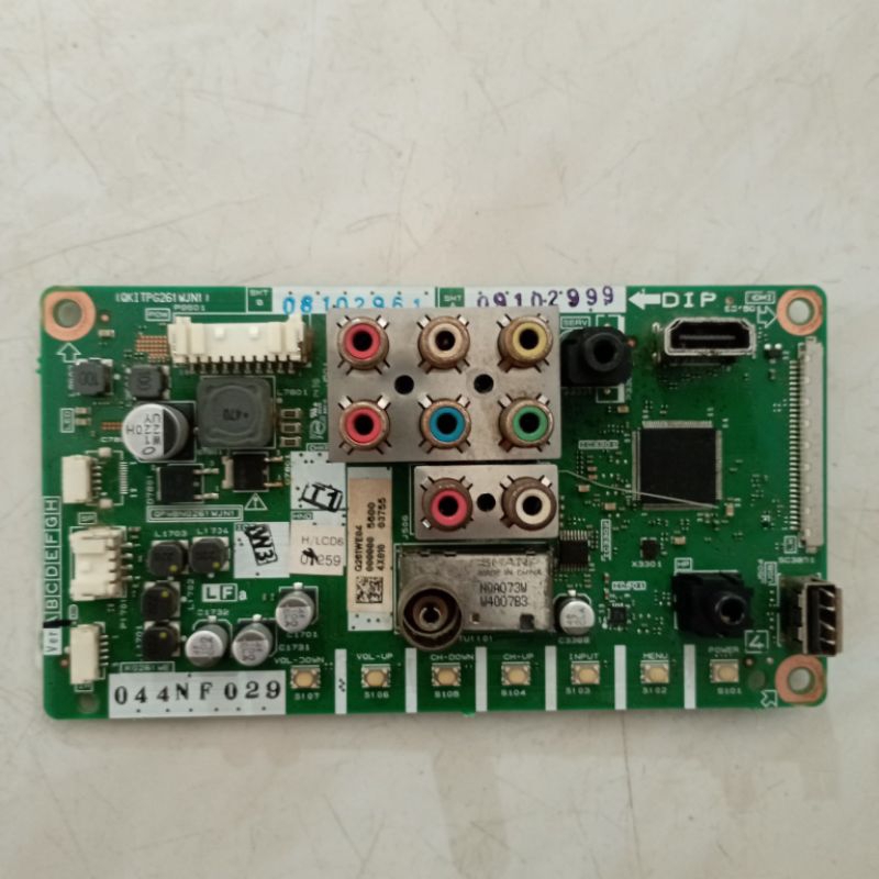 MB MOBO MAINBOARD MODULE MESIN TV SHARP LC 24LE157i/LC 24LE107i