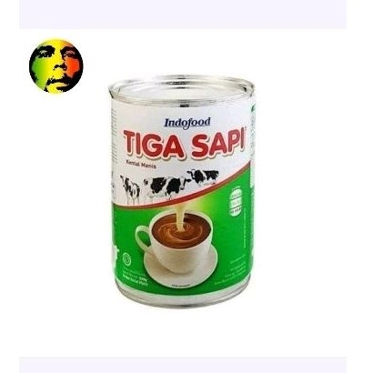 

Tiga sapi kental manis putih 490