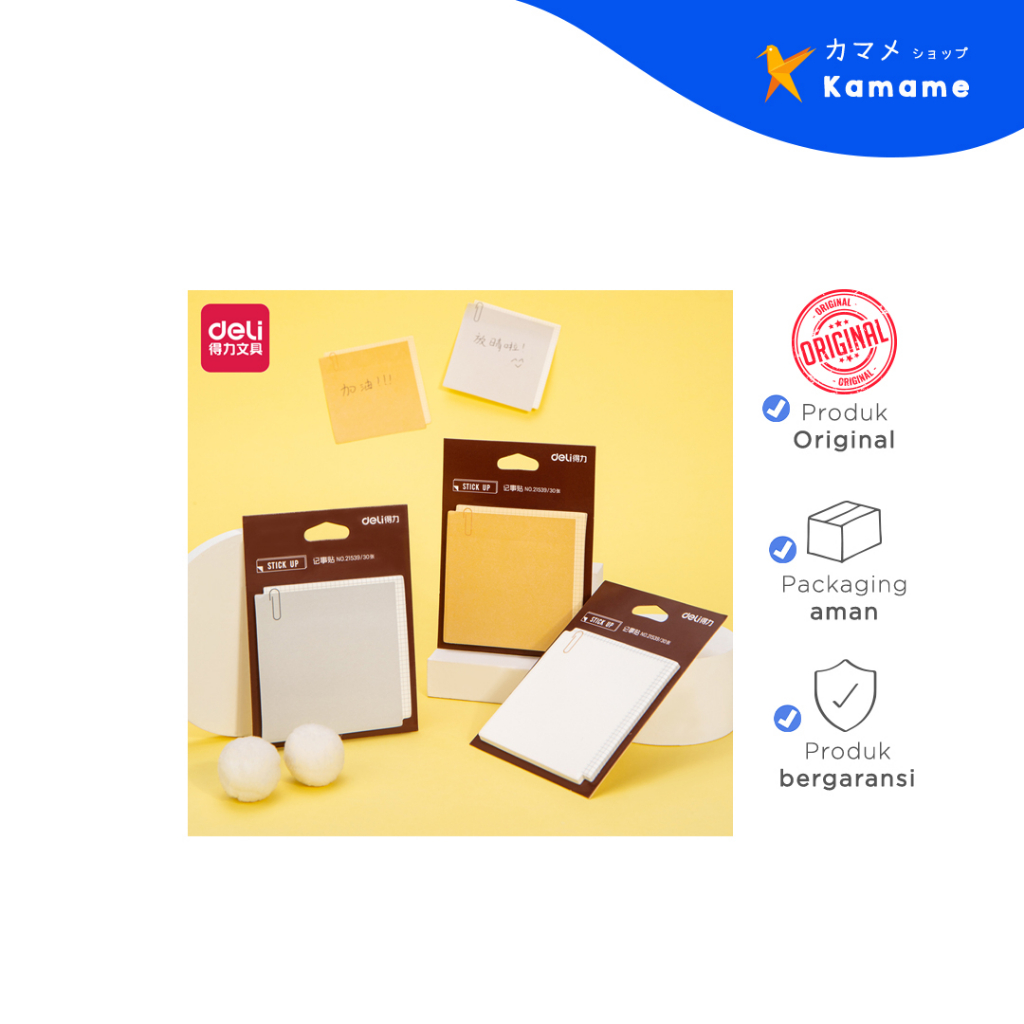 

Deli Sticky Notes - Sticky Up 21539 - Kamame