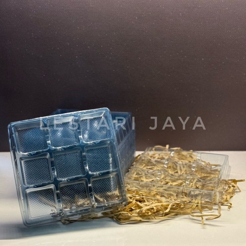 Mika Alas Tatakan Puding Mini Kue Mochi Sekat 9