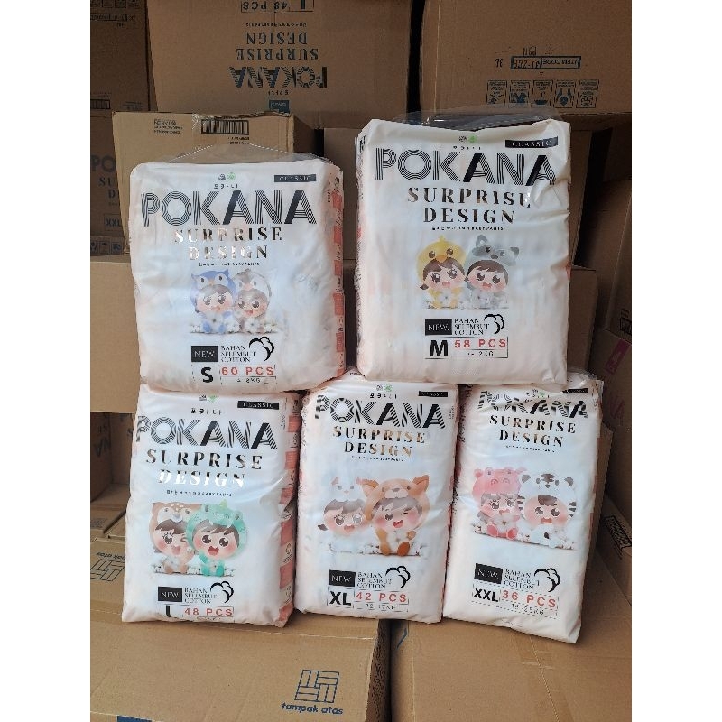 Grosir Kita80 - POKANA PANTS S60/M58/L48/ XL42/XXL36