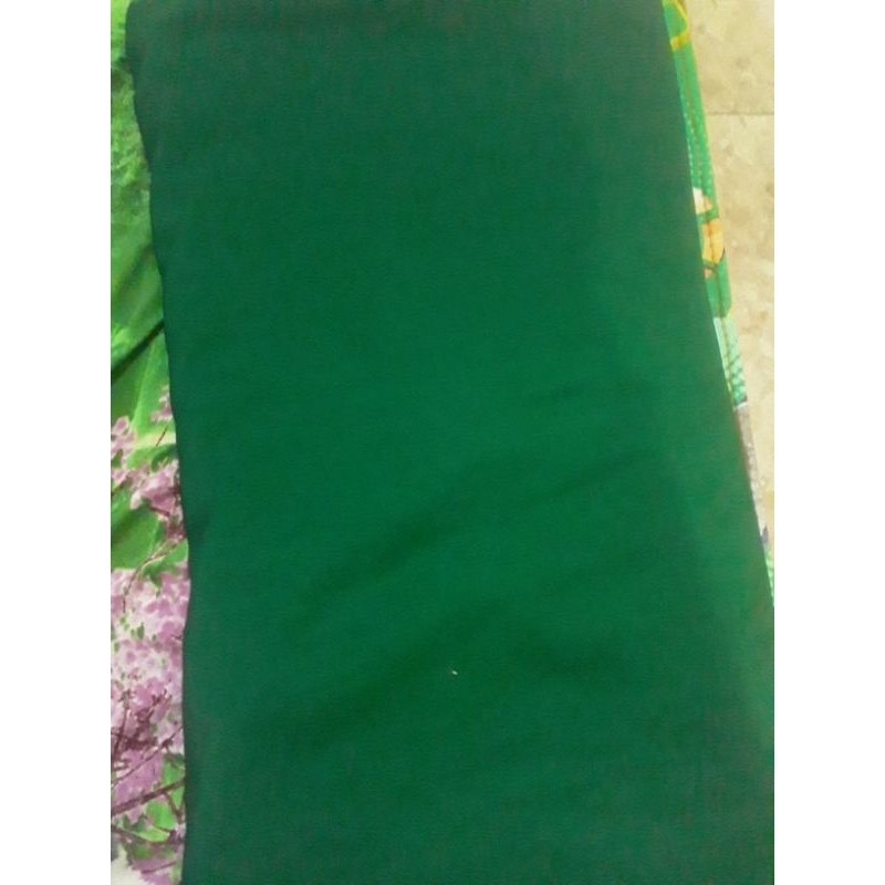 kain tessa warna hijau Nu