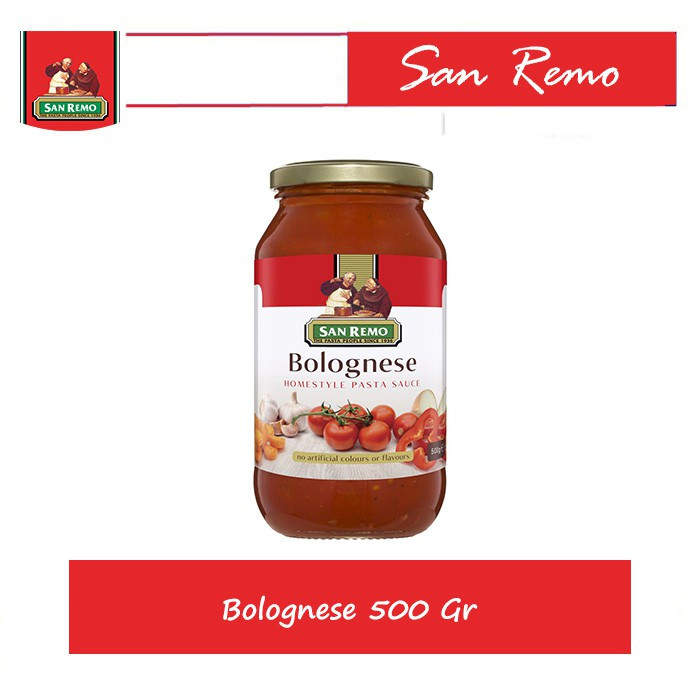 

San Remo Bolognese Sauce/ Pasta Sauce 500g