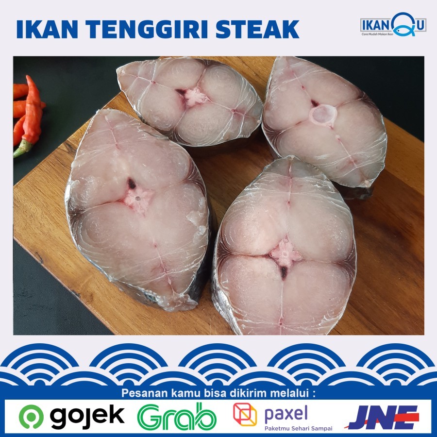 

Ikan Tenggiri Steak Segar | Ikan Tenggiri Pempek | Tenggiri Steak Premium