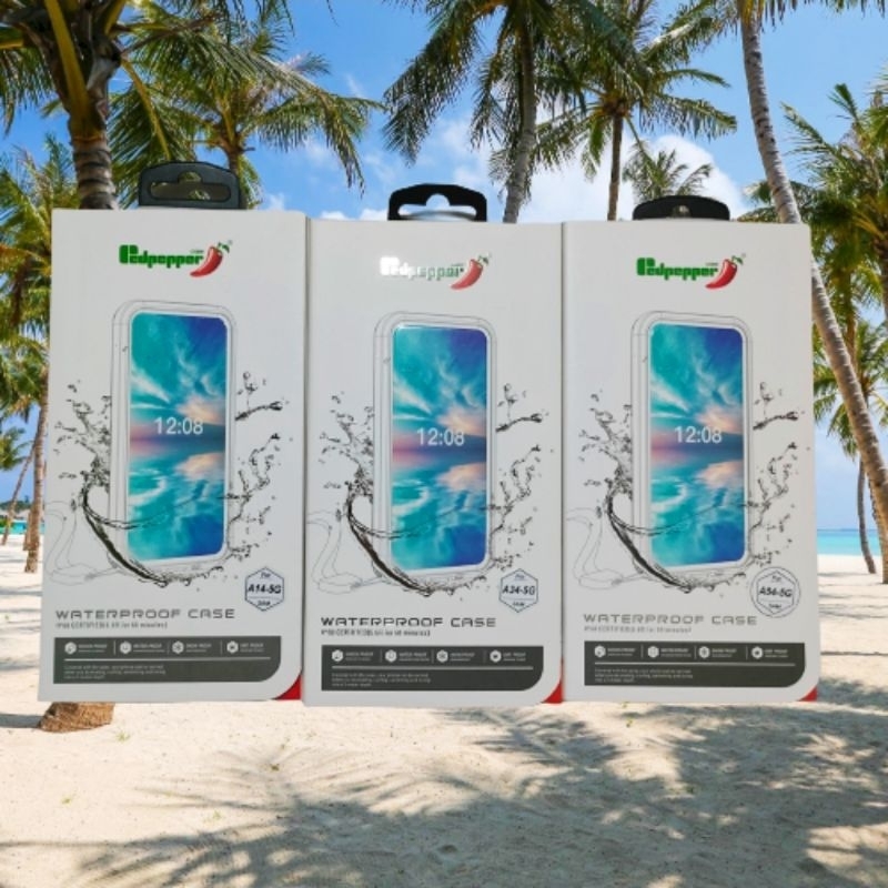 Redpepper Lifeproof Casing Samsung A14 A15 A35 A55 A56 Case Waterproof Anti Air Snorkling Diving