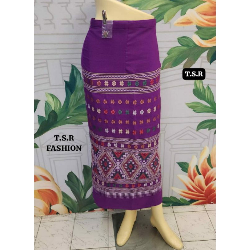 ROK LILIT TENUN BANGKOK WANITA PREMIUM