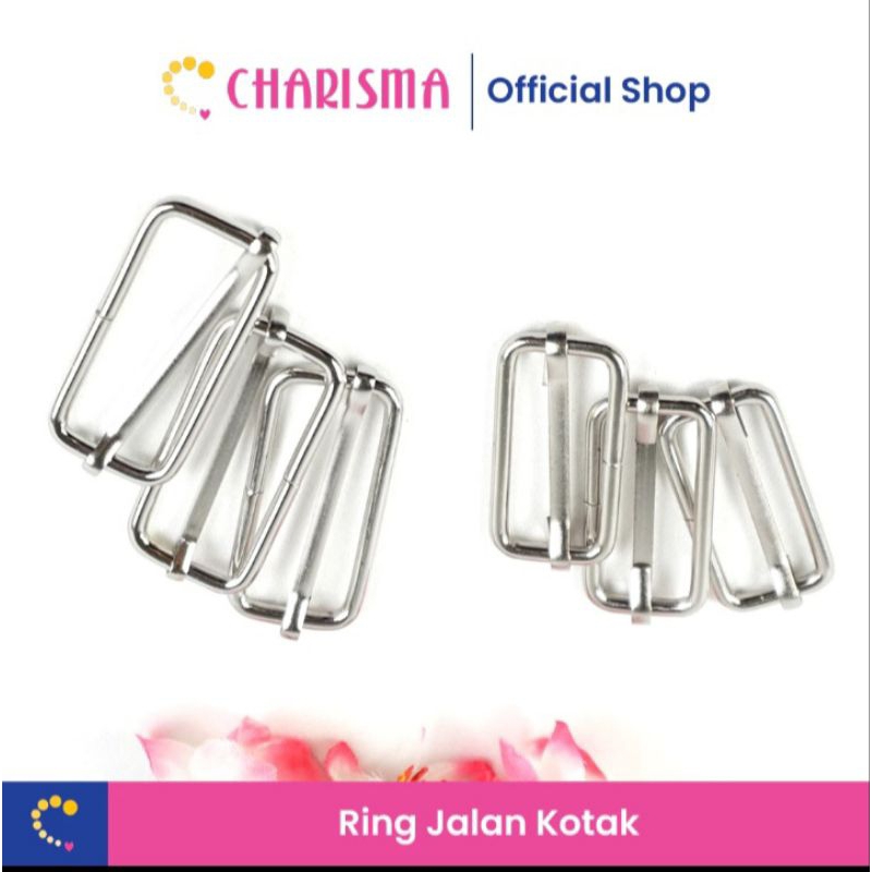 Charisma Ring Jalan kotak Besi Best Quality - Ring Kotak Besi / Pengait Besi Tas / Ring pengait