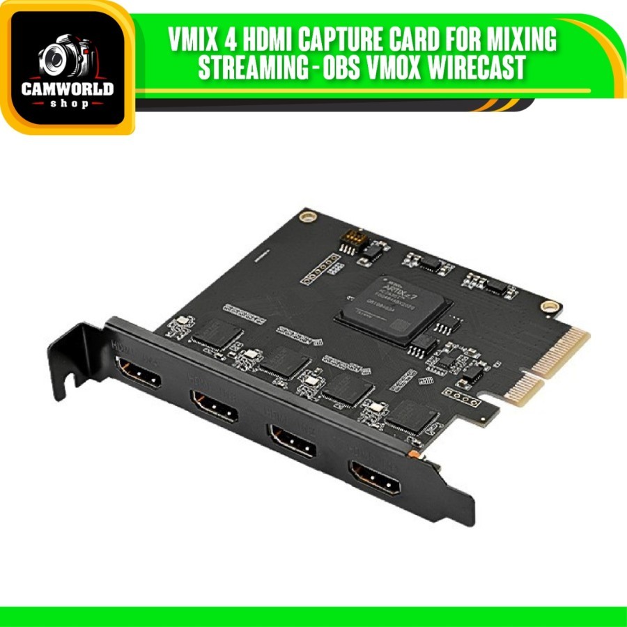 VMIX 4 HDMI Capture Card for Mixing Streaming - OBS VMOX Wirecast