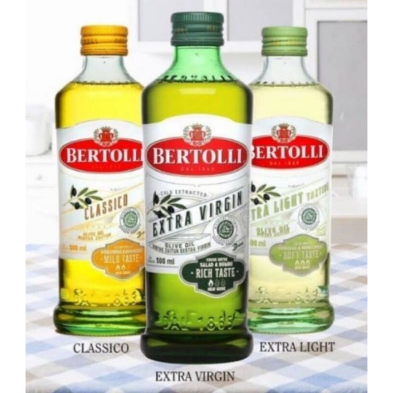 

Bertolli Classico Extra Light virgin Olive Oil minyak zaitun 500ml