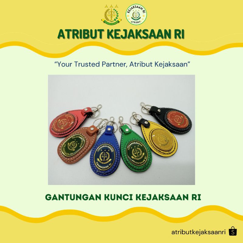 

ATRIBUT KEJAKSAAN RI - GANTUNGAN KUNCI KEJAKSAAN RI