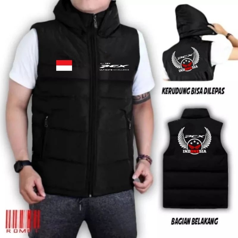 JAKET ROMPI PCX INDONESIA JAKET HONDA PCX